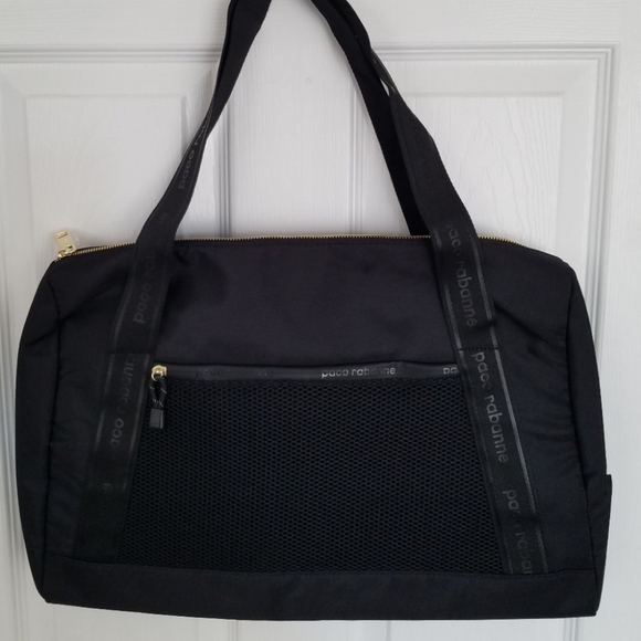 New Paco Rabanne Million Weekend Duffle Bag Black - Picture 1 of 12